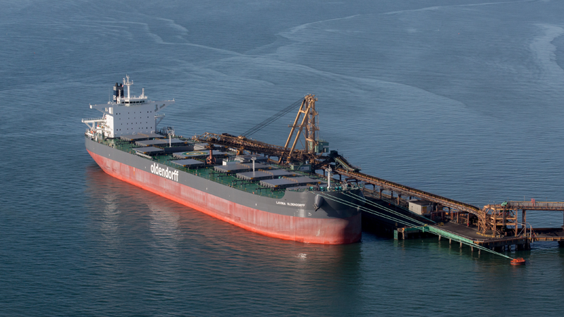  Lavinia Oldendorff, a Newcastlemax size vessel from the Oldendorff Carriers Eco fleet